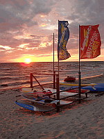 Sonnenuntergang auf Hiddensee