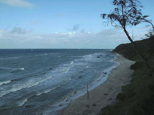 Nordstrand Wittow in Richtung Kap Arkona